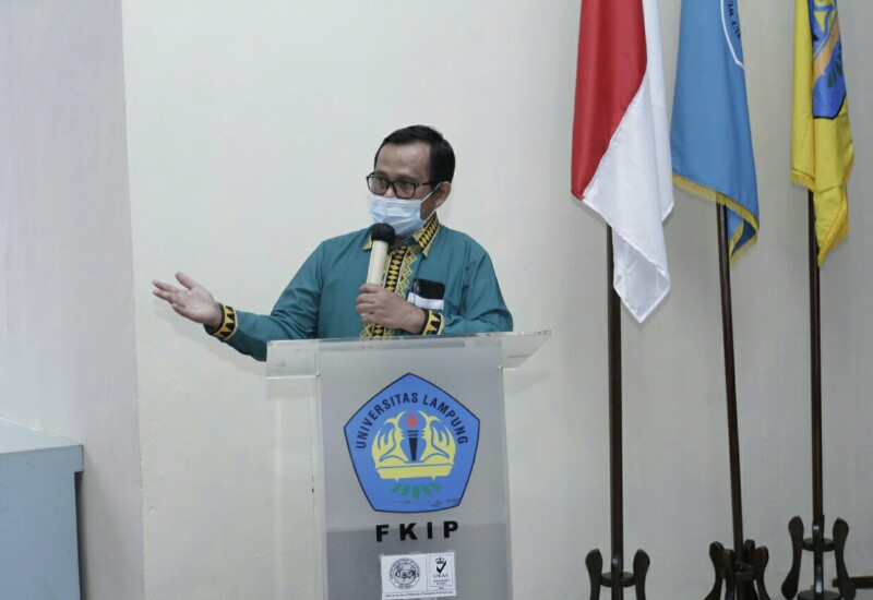  Website di FKIP Unila Didorong Dwibahasa