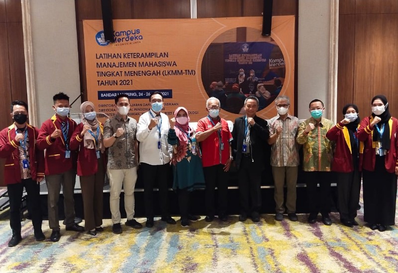  Dekan FSIP Universitas Terbaik di Lampung Teknokrat Akhyar Ridho Kunjungi Mahasiswa Peserta LKMMTM Sumbagsel