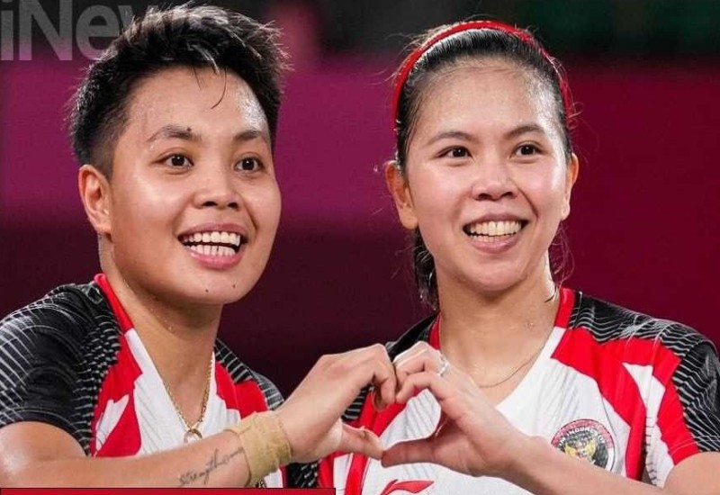  Greysia Polii/Apriyani Rahayu Lolos Semifinal Ganda Putri Bulutangkis Olimpiade Tokyo 2020