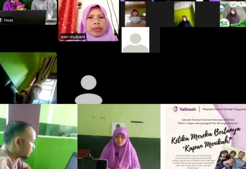  Salimah Tanggamus Gelar Sekolah Pranikah