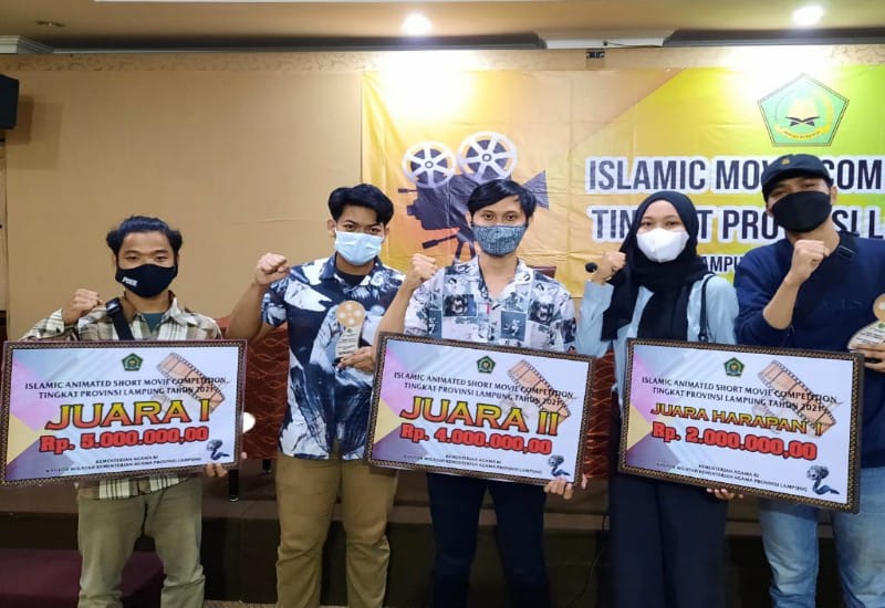  UKM Animedia Universitas Terbaik I Se-Sumbagsel Teknokrat Juara Lomba Film Pendek Animasi