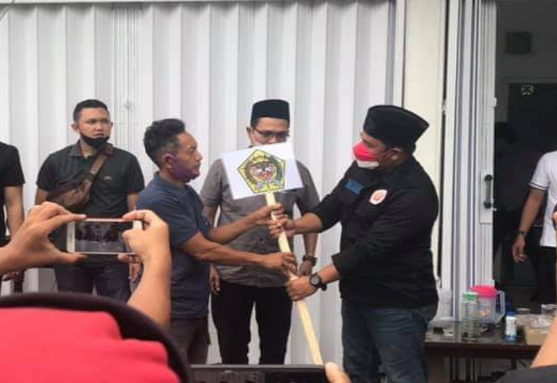  Tips Ketua IPSI Lamsel Wahrul Fauzi Lihat Keaktifan Perguruan Silat dari Taman di Sekretariat