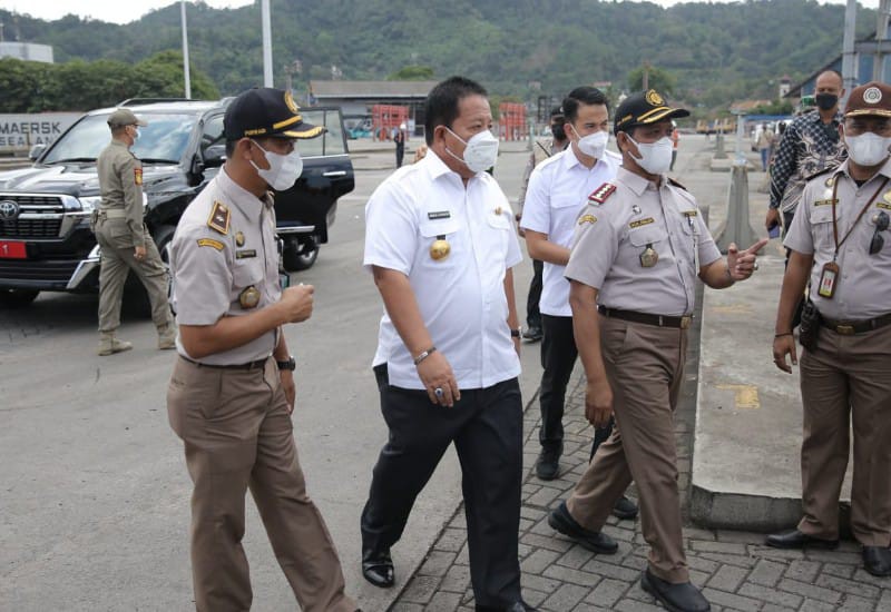  Gubernur Arinal Hadiri Peluncuran Ekspor Komoditas Pertanian Serentak oleh Presiden Jokowi