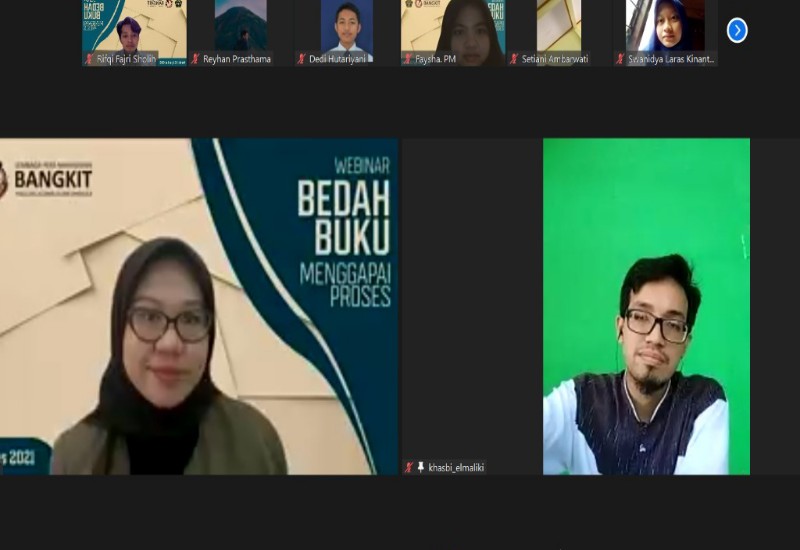  LPM Bangkit Gelar Bedah Buku Khasbi Abdul Malik
