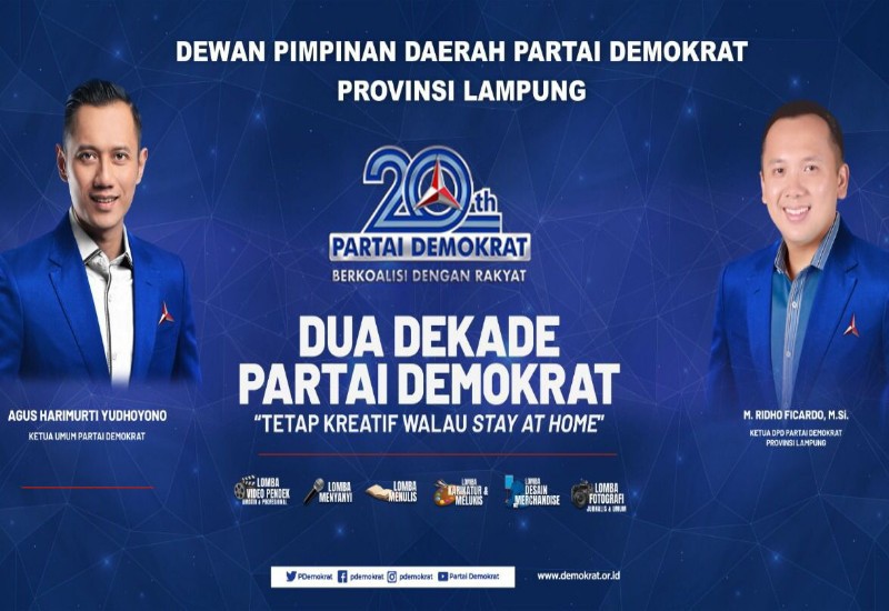  Dua Dekade, Partai Demokrat Gelar Lomba Berhadiah Ratusan Juta