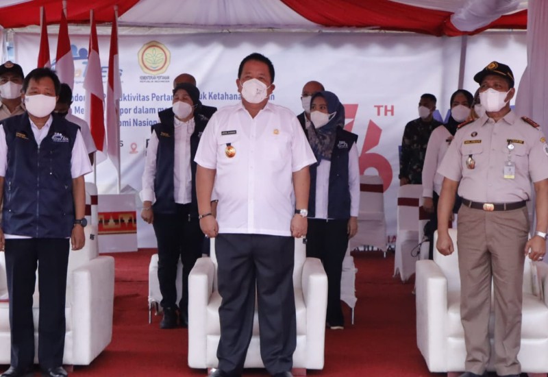  Presiden Lepas Merdeka Ekspor Komoditas Pertanian di 17 Lokasi, Salah Satunya Lampung