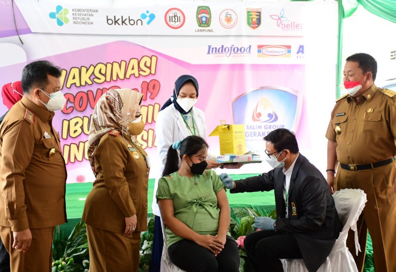  Kabar Baik bagi Ibu-Ibu Hamil di Lampung, Vaksinasi Tangkal Covid-19 Dimulai
