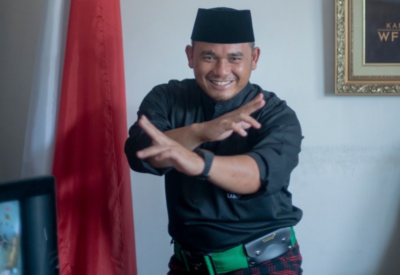  Wahrul Fauzi Siapkan Sekretariat IPSI Lamsel Rumah Bersama Para Pendekar
