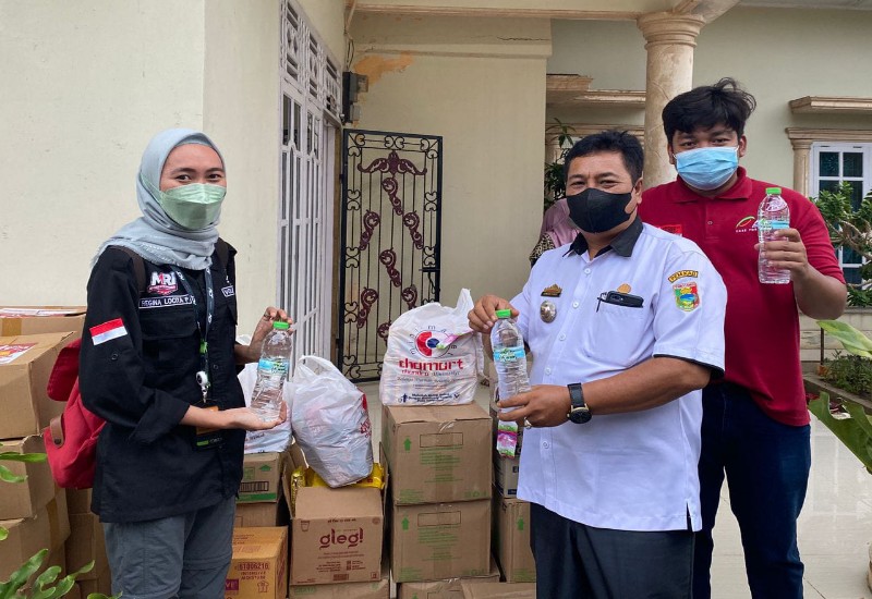  Tim ACT-MRI Bantu Korban Banjir Wonosobo Tanggamus