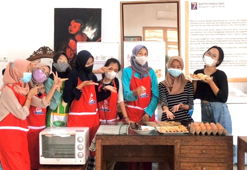  Keren Ya Dapur Difabel Samping Kantor PLN Tanjungkarang, Mendidik Penyandang Disabilitas Agar Mandiri