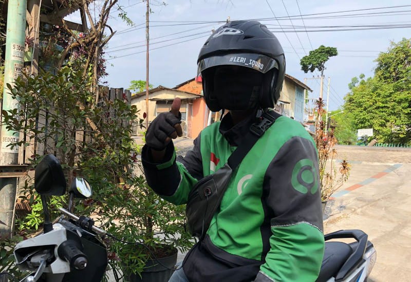  Qori Berusaha Syukur Meski Pendapatan Ojek Online Turun Drastis Nyaris Dua Tahun Terakhir