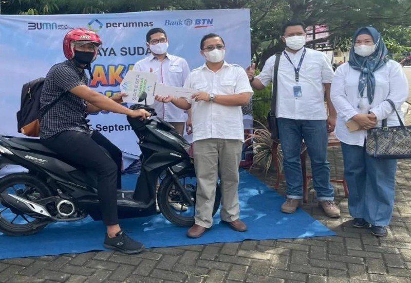  Gaspol Tawarkan Pesawaran Residence, Perumnas Lampung Gelar Akad Drive Thru