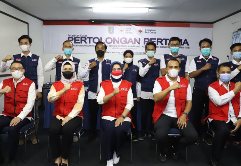  Ketua PMI Lampung Tutup Pelatihan Dasar Pertolongan Pertama