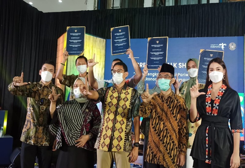  Abdul Hakim Dampingi Sandiaga Uno di MBK Buka Pameran Kreatif