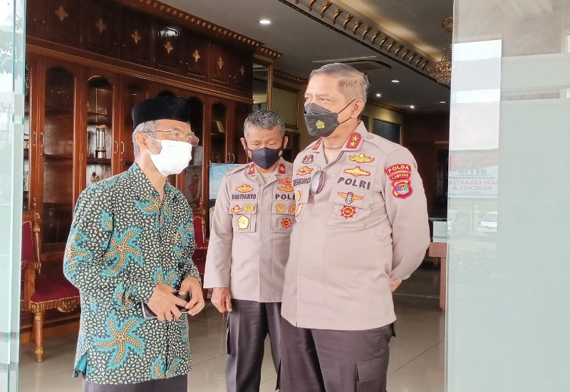  Terima Abdul Hakim, Kapolda Lampung Paparkan Angka Kejahatan dan Penyalahgunaan Narkoba