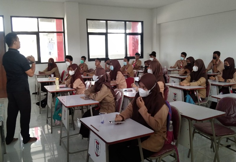  OSIS SMK Telkom Lampung Gelar Latihan Dasar Kepemimpinan, Kepala Sekolah Ingin Siswa Contoh Nabi Muhammad Saw