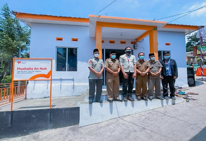 Bupati Lampung Selatan Resmikan Musala An Nuh di Way Muli Inisiasi Rumah Zakat