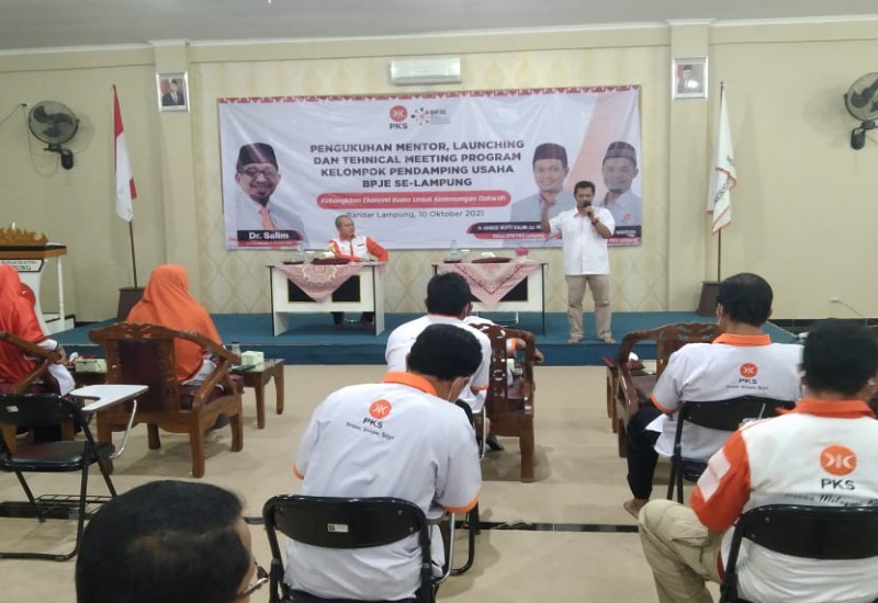  PKS Lampung Luncurkan Kelompok Pendamping Usaha