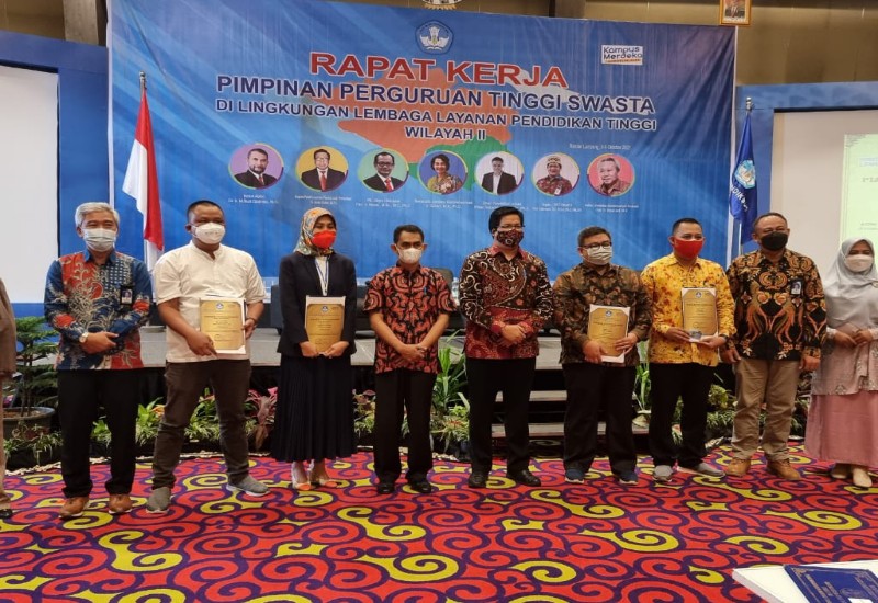  STMIK Dharma Wacana Metro Raih 2 Penghargaan dari LL Dikti Wilayah II