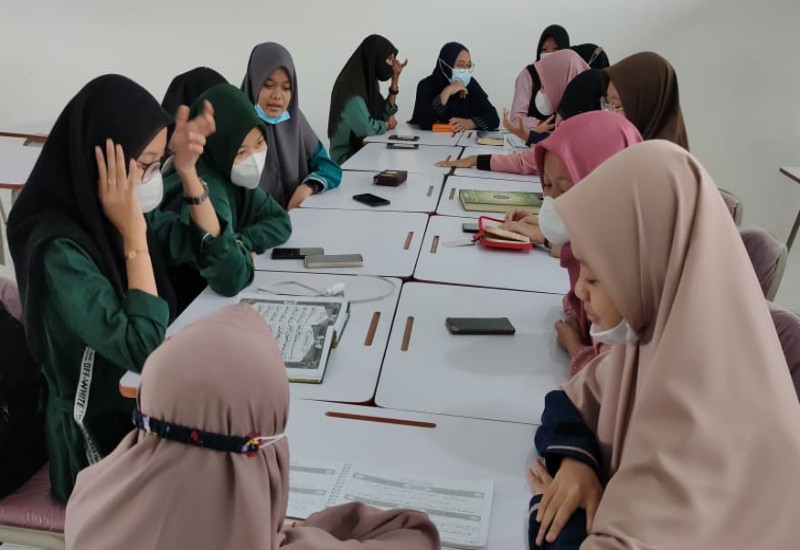  SMK Telkom Lampung Gelar Les Tahsin