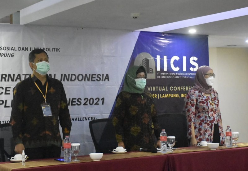 Rektor Buka Konferensi Internasional FISIP Universitas Lampung