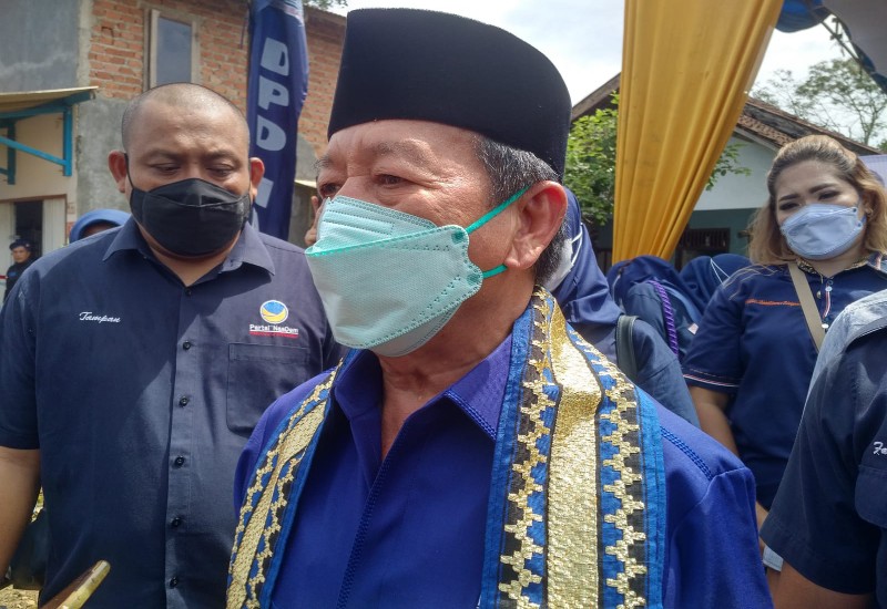  Ketua Partai Nasdem Lampung Herman HN: Jangan Gara-Gara Rp100 Ribu, Kamu Menderita Lima Tahun