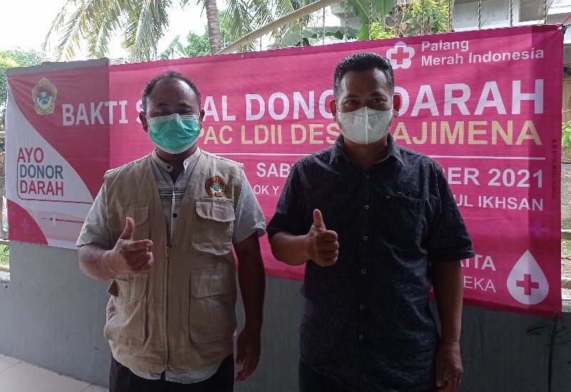  PAC LDII Hajimena Gelar Donor Darah, Warga Sambut Antusias