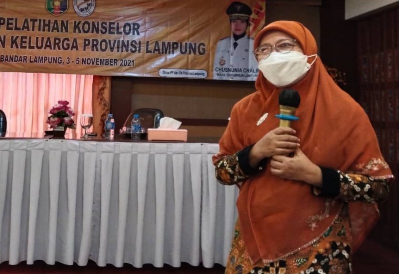  Salimah dan Dinas Pemberdayaan Perempuan-Perlindungan Anak Pelatihan Konselor, Rika Damayanti Jadi Pemateri