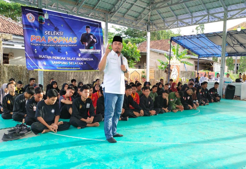  Ketua IPSI Lampung Selatan Wahrul Fauzi Silalahi Apresiasi Seleksi Pra-Popnas