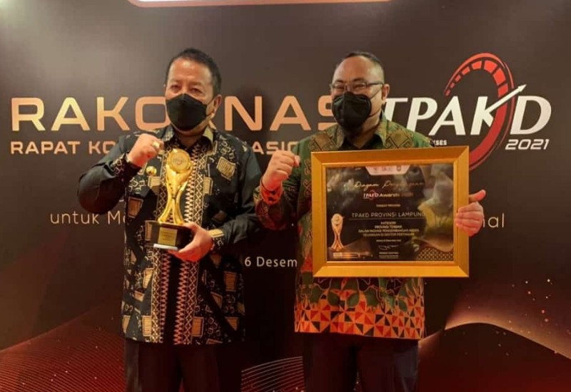  Lampung Provinsi Terbaik Inovasi Pengembangan Akses Keuangan Sektor Pertanian