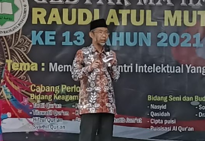 Abdul Hakim Tamu Kehormatan Gebyar Ponpes Raudhatul Muta’allimin Kasui Way Kanan