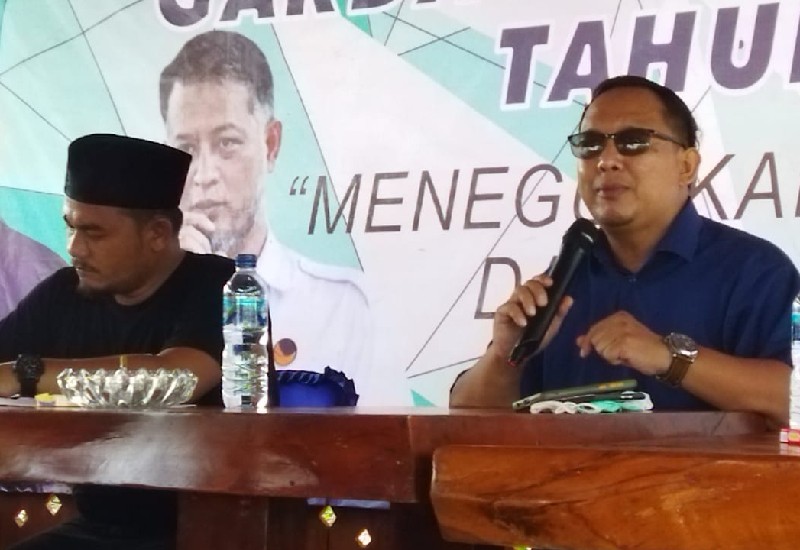  Calon Anggota Garda Pemuda Partai Nasdem Lampung Selatan Dibekali Keterampilan Jurnalistik