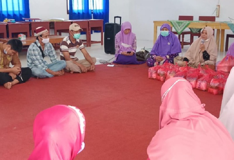  Maknai Hari Ibu, Salimah Lampung Barat Doa Bersama dan Berbagi Bingkisan
