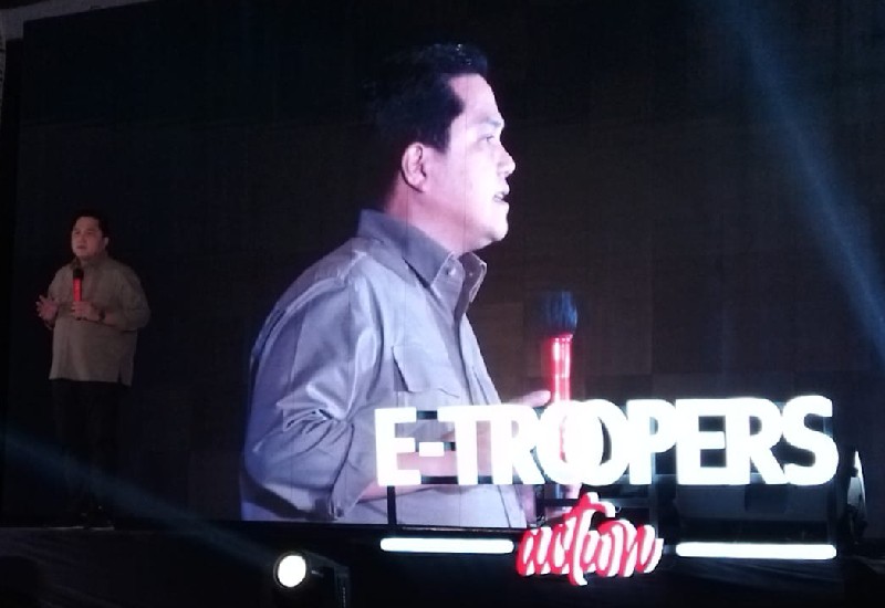  Erick Thohir Isi Kuliah Umum di Unila