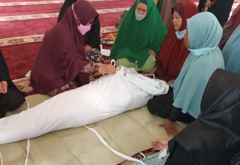  Salimah Lampung Gelar Pelatihan Pengurusan Jenazah