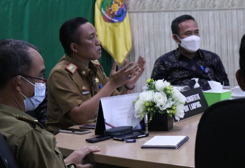  Ganjar Jationo Ajak Media Massa Sinergi Wujudkan Lampung Berjaya