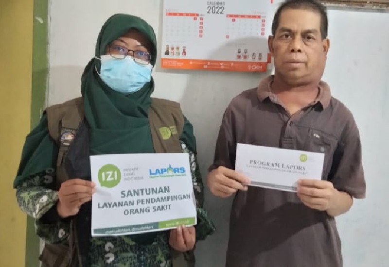  Sarimin Penderita Kanker Nasofaring Dapat Bantuan Pengobatan IZI Lampung