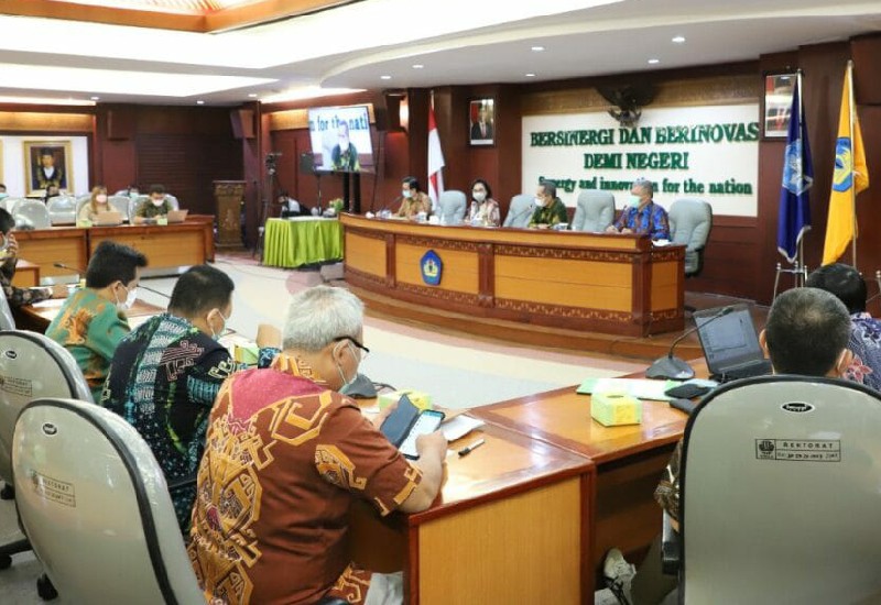  Unila Gelar Rakor dengan Dewan Pengawas