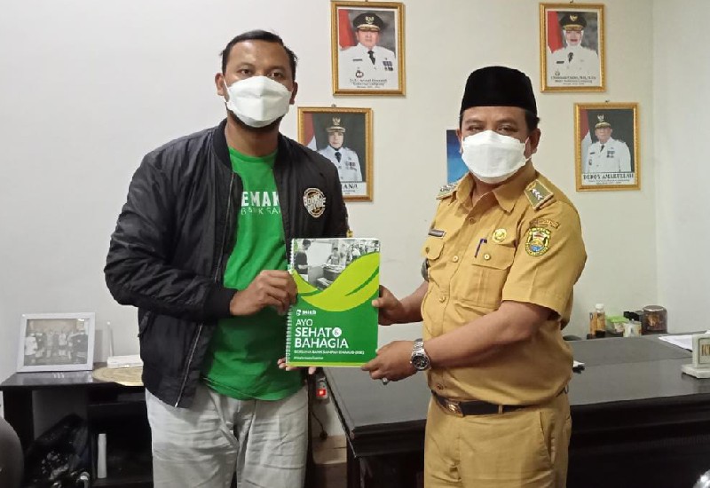  Pengelola Bank Sampah Emak.Id Jajaki Kerja Sama dengan PCNU Bandar Lampung