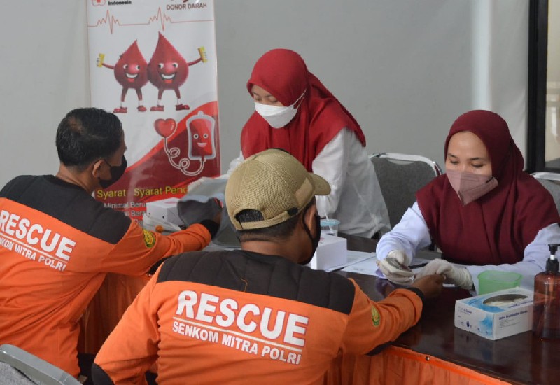  Maknai Usia 50 Tahun, Basarnas Gelar Donor Darah