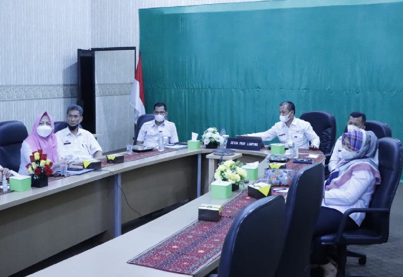  Pemprov Lampung Ikuti Ber-AKHLAK Transformasi Budaya Kerja