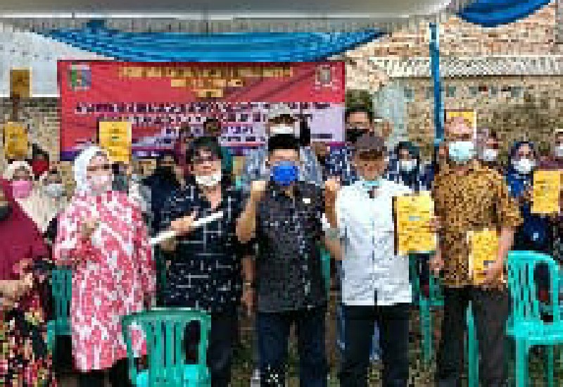  Anggota DPRD Lampung Budiman AS Sosialisasikan Perda Adaptasi Kebiasaan Baru