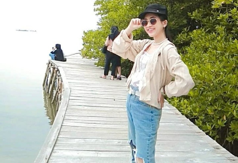  Model Lampung Joya Suka dengan Ketenangan Mangrove Petengoran Desa Gebang