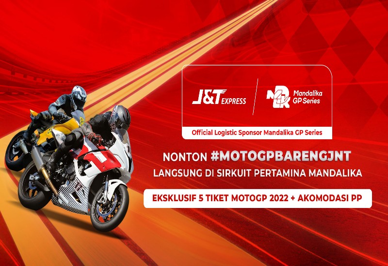  J&T Express Official Logistic Sponsor Mandalika GP Series