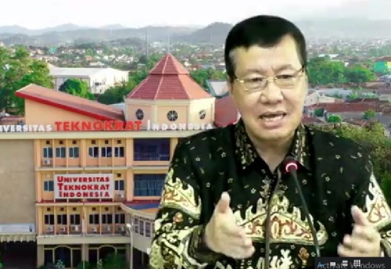  Rektor PTS Terbaik ASEAN Universitas Teknokrat Indonesia Dr HM Nasrullah Yusuf SE MBA Paparkan Kunci Sukses Pemeringkatan Internasional