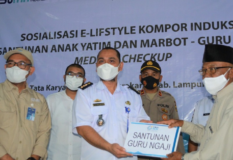  Dukung Tata Karya Desa Tertib Listrik, PLN-YBM Sosialisasi dan Baksos