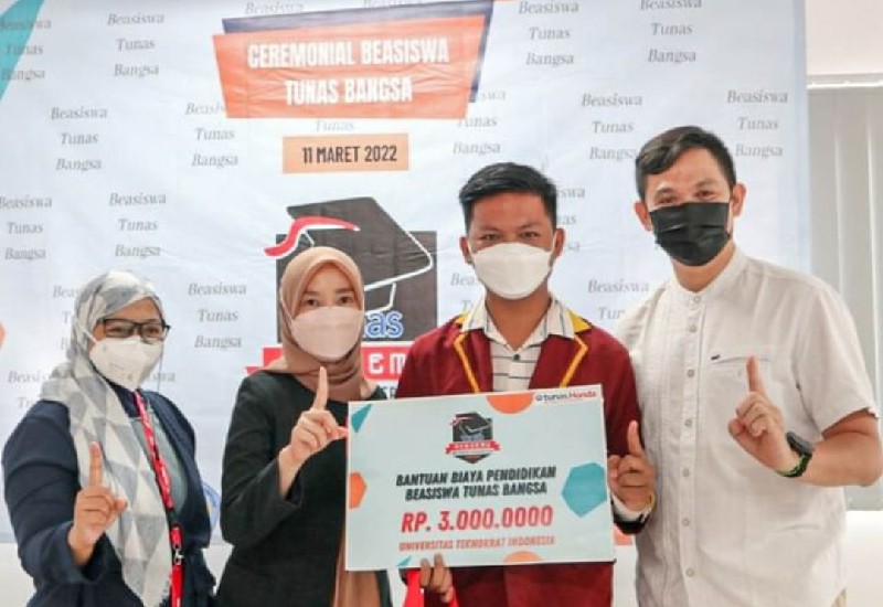  Rudy Iqbal Anwar Mahasiswa PTS Terbaik ASEAN Universitas Teknokrat Indonesia Raih Beasiswa Honda