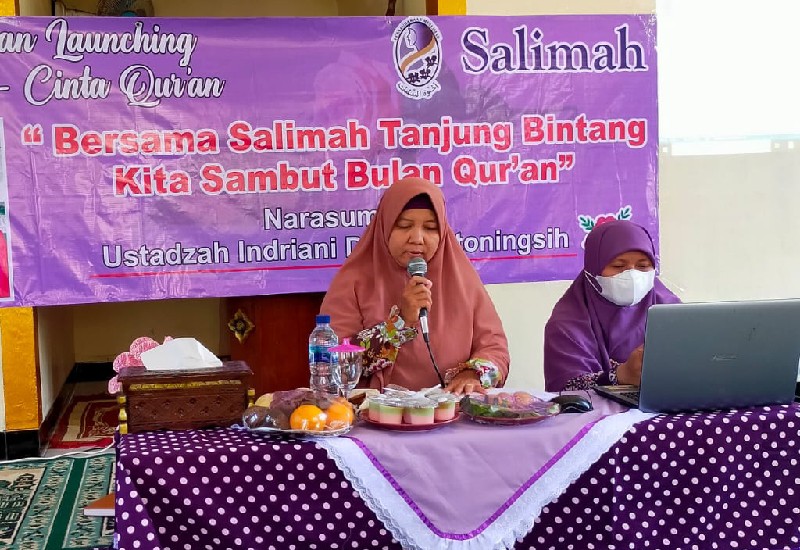  Salimah Tanjung Bintang Gelar Seminar Muslimah Cinta Alquran