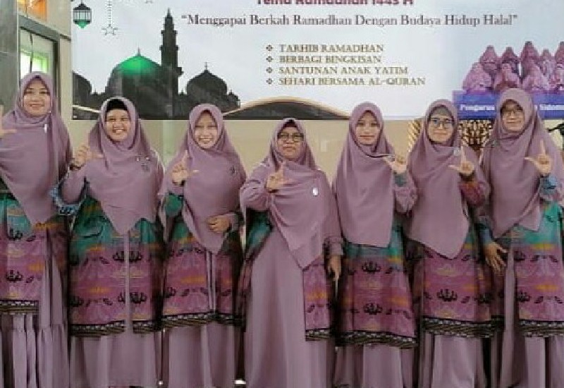  Ratusan Peserta Ikuti Tarhib Ramadan Salimah Sidomulyo