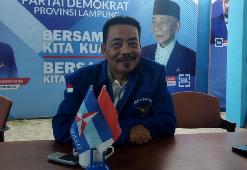  Eks Ketua Partai Demokrat Metro Sudarsono Turun Gunung, Ini Sebabnya